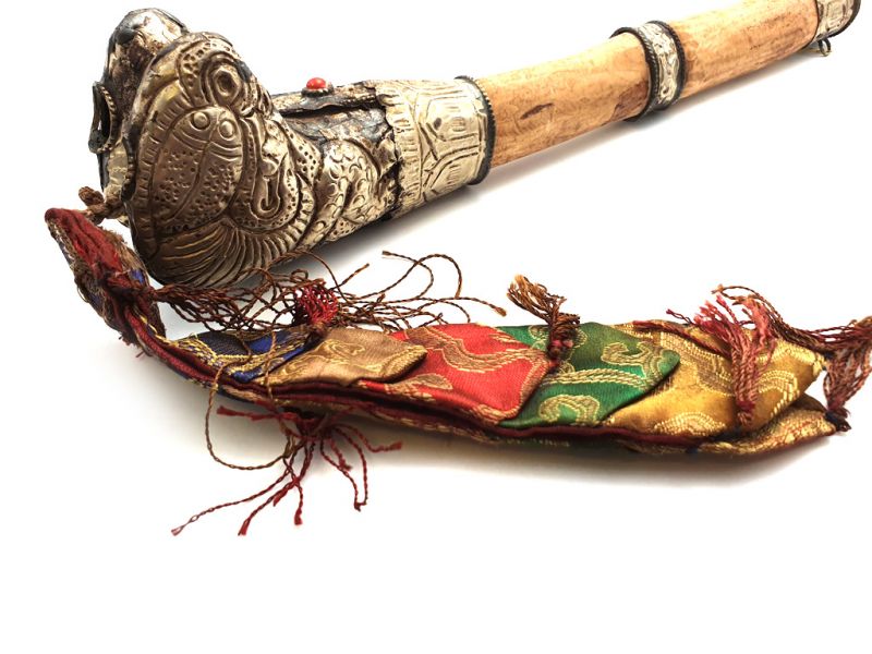 Tibetische Gaus - Kangling - Schamanisches Instrument 4