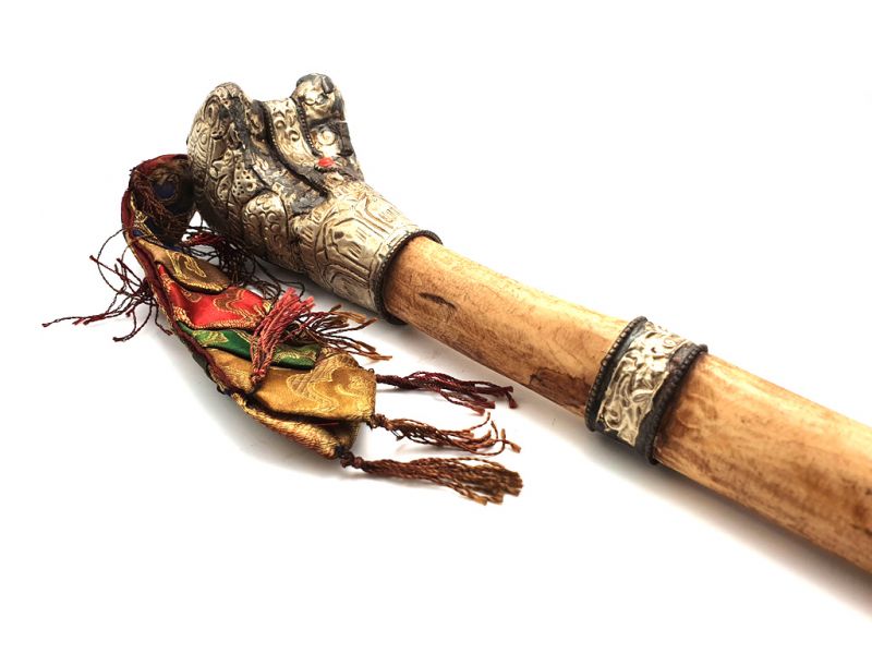 Tibetische Gaus - Kangling - Schamanisches Instrument 5