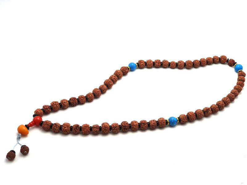 Tibetischen Schmuck - Mala - Himmelblaue Perle 2