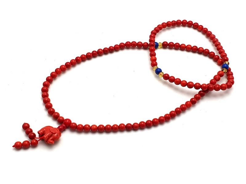 Tibetischen Schmuck - Mala - Kaiser Gelb 2