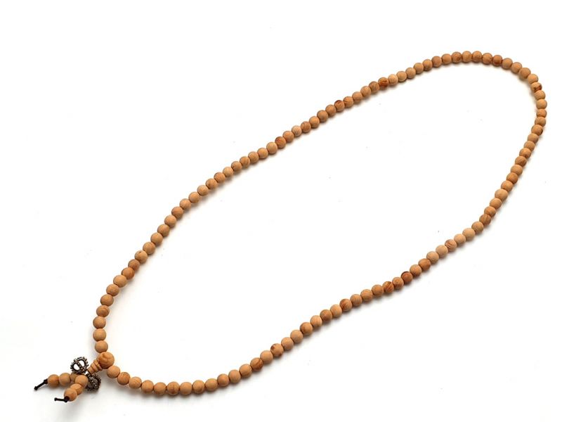 Tibetischen Schmuck - Mala - Natürliches Sandelholz 2