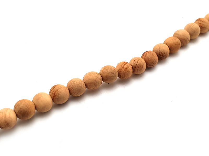 Tibetischen Schmuck - Mala - Natürliches Sandelholz 4