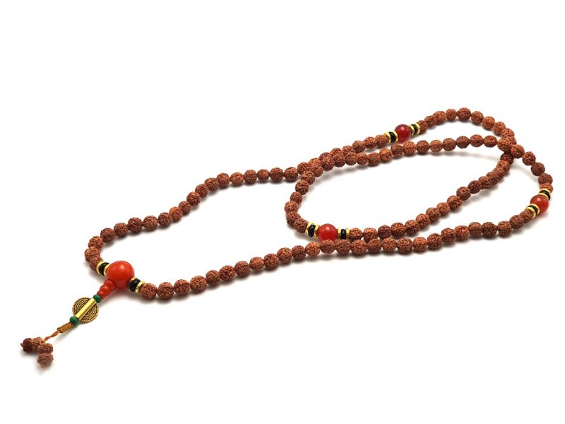Tibetischen Schmuck - Mala - Rot 2