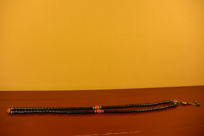 Tibetischen Schmuck - Mala - Schwarzem Holz 5