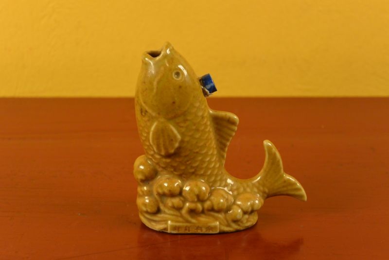 Tiertabakdosen Orange Fische 2