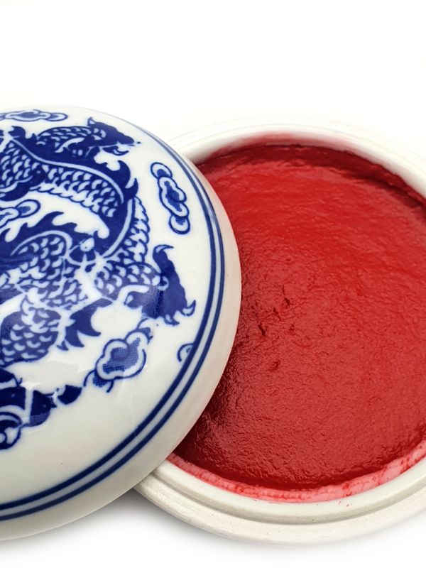 Tinta china roja para sello chino - Gran modelo 2