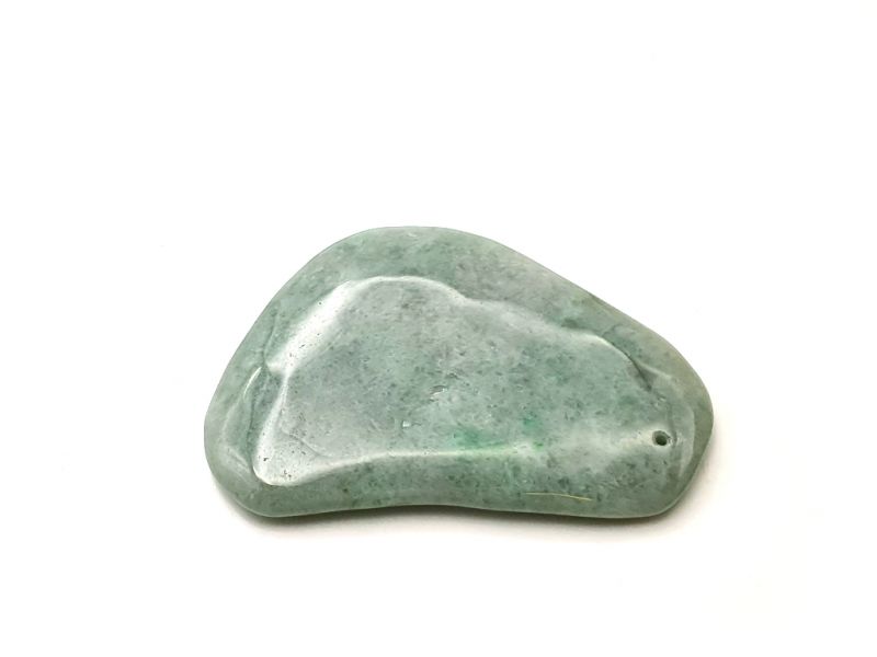 Traditional Chinese Medicine - Gua Sha en Jade - Dark Green / Translucent 2