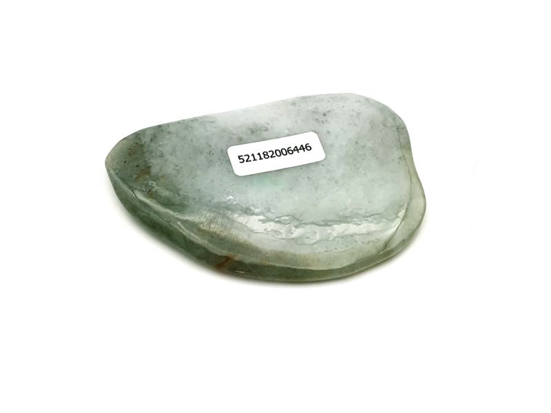 Traditional Chinese Medicine - Gua Sha en Jade - Dark Green / Transparent 2