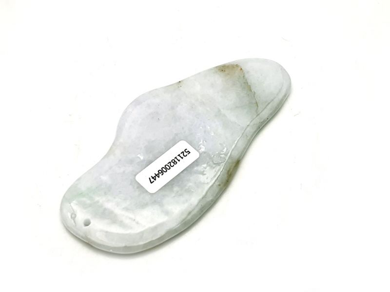 Traditional Chinese Medicine - Gua Sha en Jade - Green spotted 2