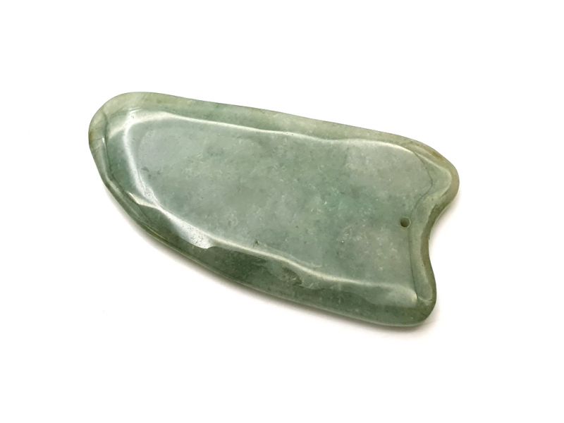 Traditional Chinese Medicine - Gua Sha en Jade - Imperial green 2