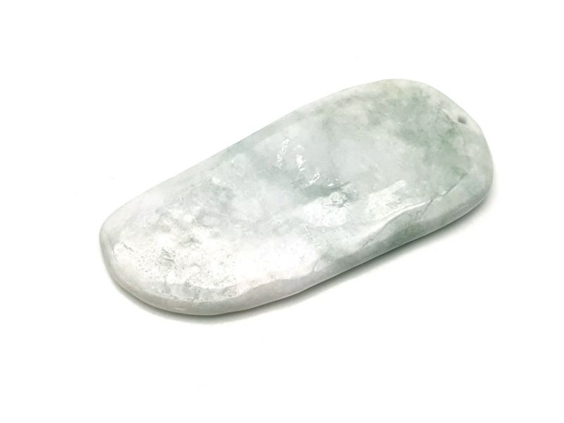 Traditional Chinese Medicine - Gua Sha en Jade - Light Green / Translucent 1