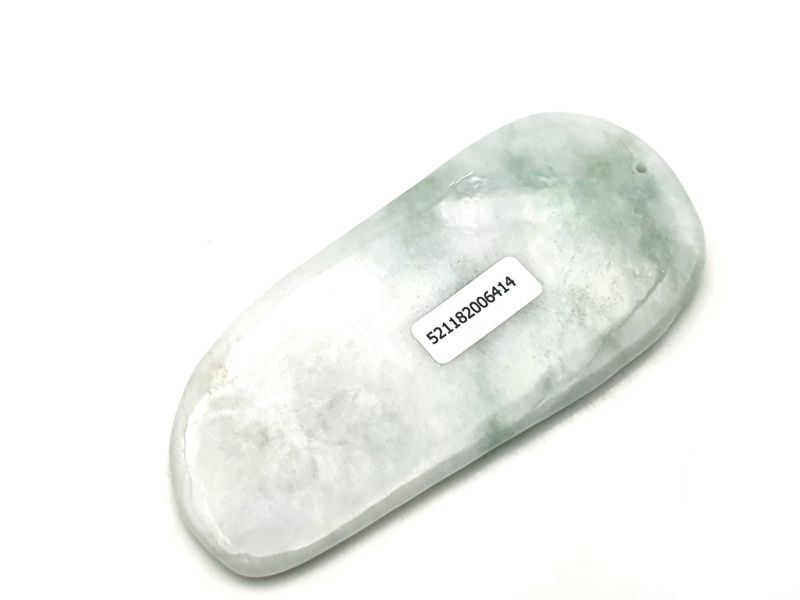 Traditional Chinese Medicine - Gua Sha en Jade - Light Green / Translucent 2