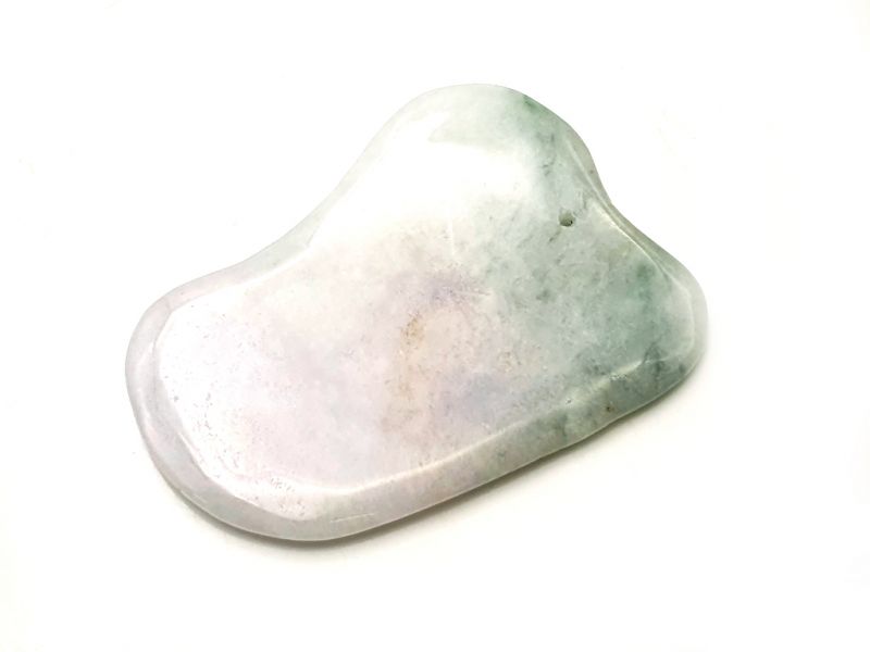 Traditional Chinese Medicine - Gua Sha en Jade - White and Green 1