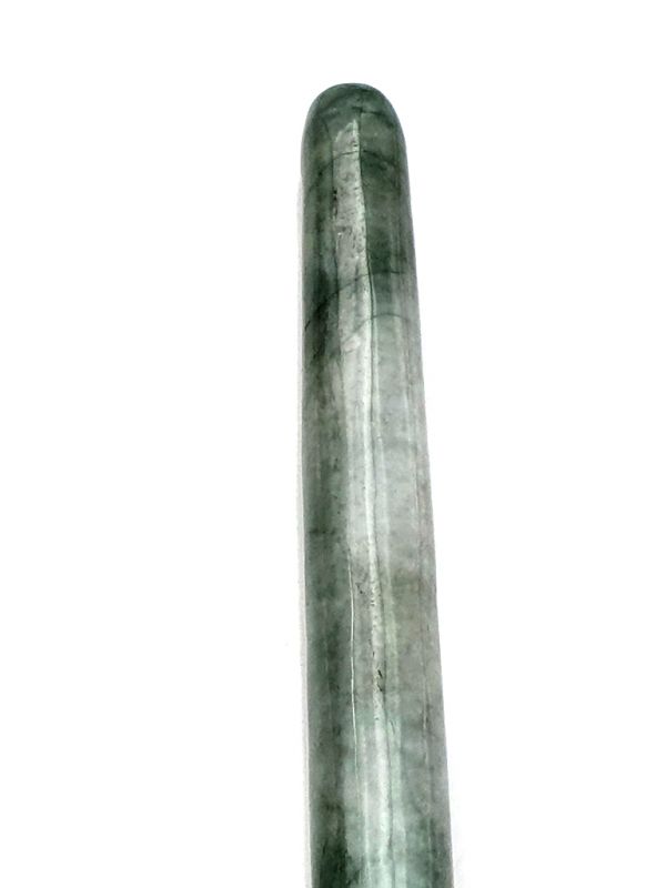 Traditional Chinese medicine - jade acupressure stick - Several green - Translucent 2