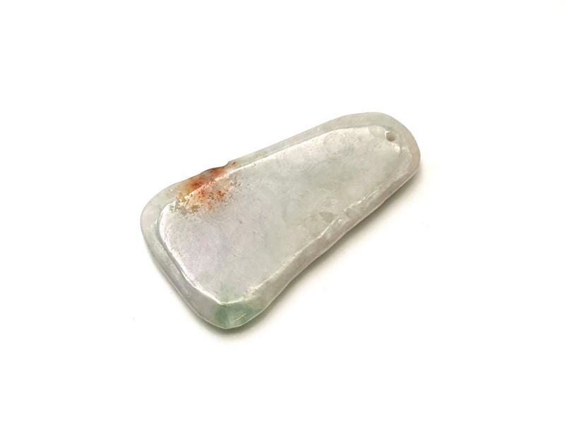 Traditional Chinese Medicine - Mini Gua Sha en Jade - White spotted 1