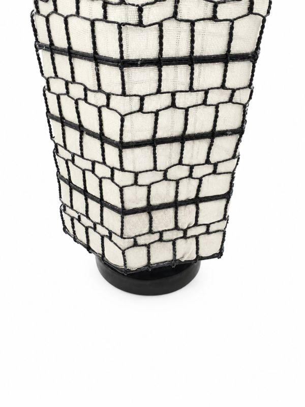 Traditional White Chinese Hanging Lantern 35 x 15 cm 2