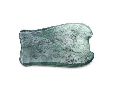 Traditionelle chinesische Medizin - Gua Sha Fisch - Körper und Gesicht - Dunkelgrün