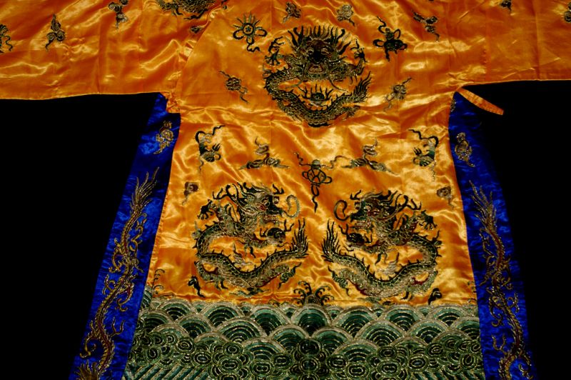 Traditionelles chinesisches Theaterkostüm (Alter 10) - Orange 2