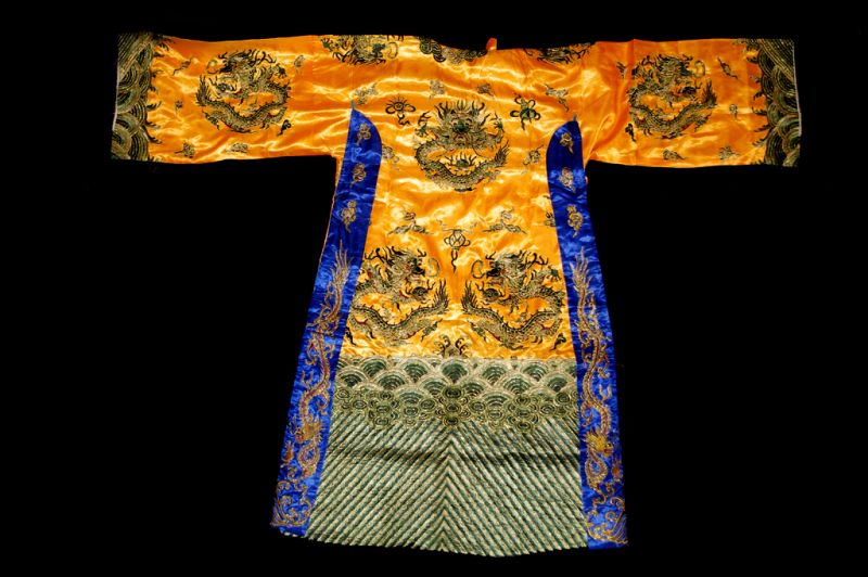 Traditionelles chinesisches Theaterkostüm (Alter 10) - Orange 4
