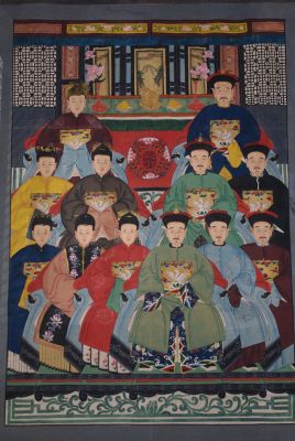 Très Grande famille de dignitaires Chinois 12 Personnages Très Grande famille de dignitaires Chinois 12 Personnages