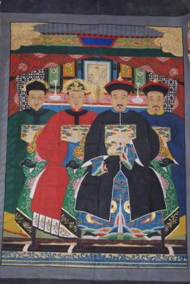Très Grande famille de dignitaires Chinois 4 Personnages Très Grande famille de dignitaires Chinois 4 Personnages