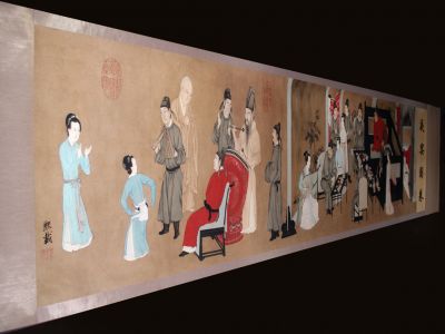Très Grande Scène chinoise - Divertissements nocturnes de Han Xizai