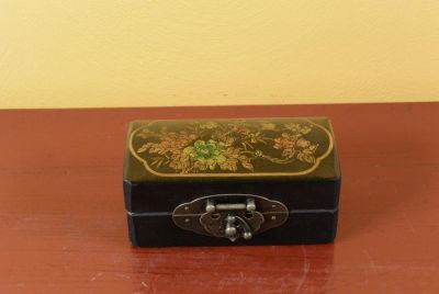 Très petite Boite Chinoise en Bois - Noire Très petite Boite Chinoise en Bois - Noire