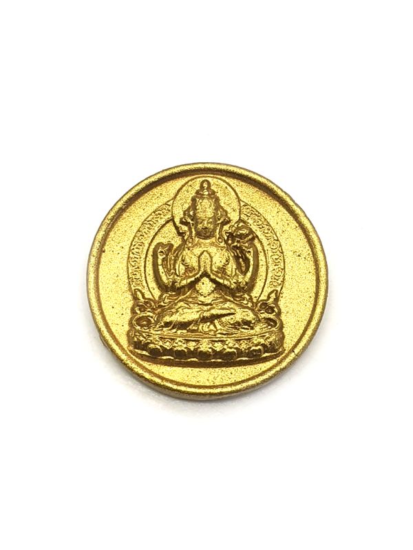 TsaTsa tibetana muy pequeña - Objeto sagrado - Bodhisattva Avalokiteshvara 1