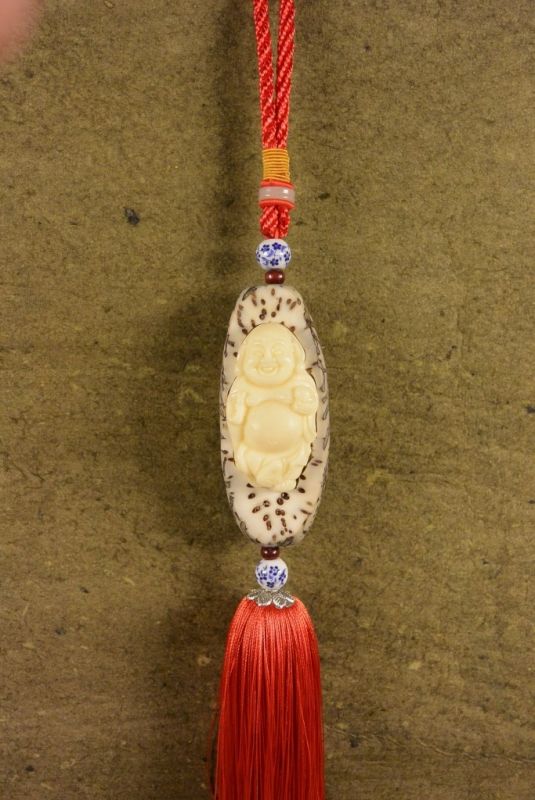 Vegetable Ivory FengShui Happy Buddha 4