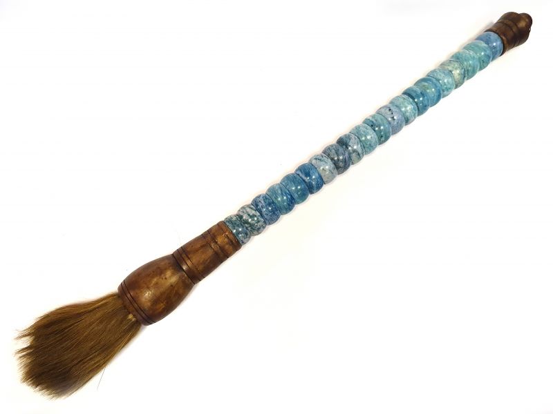 Very large Chinese Calligraphy Brush - Sky blue 1