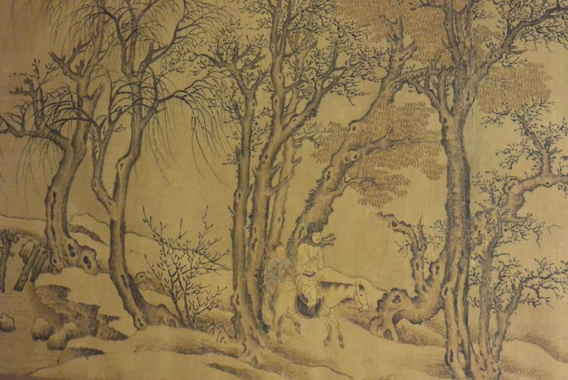 Very Large Chinese Kakemono Painting Chinese landscape 4