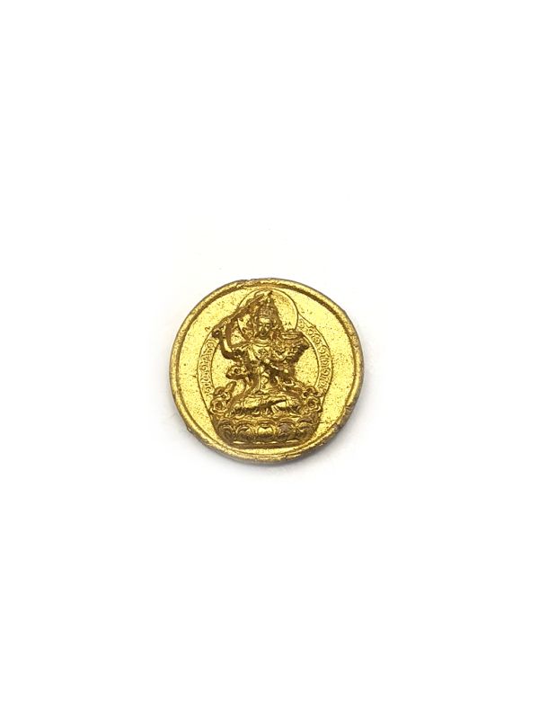 Very small Tibetan TsaTsa - Sacred object - Manjushri Bodhisattva 2