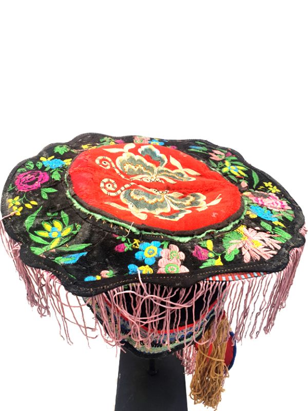 Viejo Sombrero de niño chino Mariposa 5