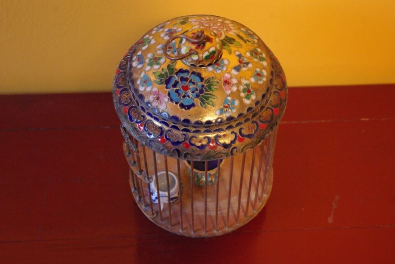 Vogelkäfige aus China Vogelkäfige aus Cloisonné 2
