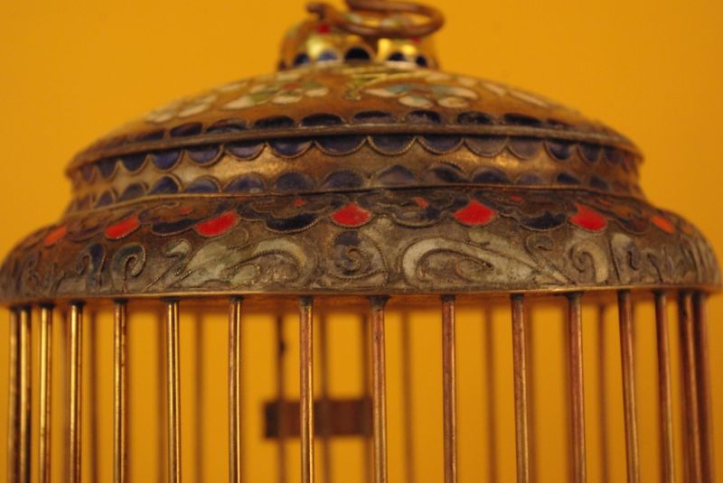 Vogelkäfige aus China Vogelkäfige aus Cloisonné 3