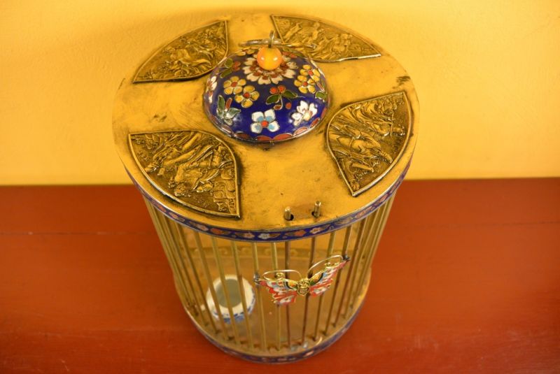 Vogelkäfige aus China Vogelkäfige aus Cloisonné 5