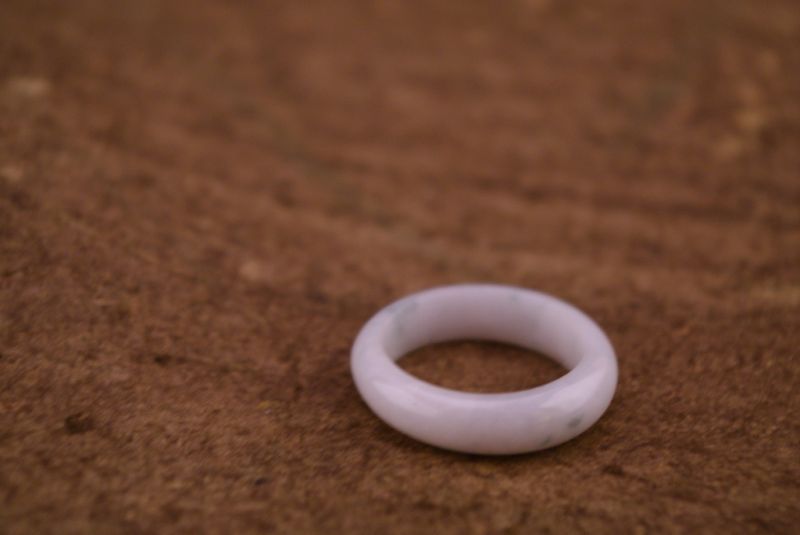 Weiss Jade Ringe 3