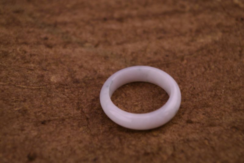 Weiss Jade Ringe 5