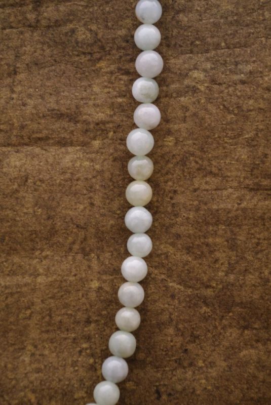 White Jade beads Necklaces 4
