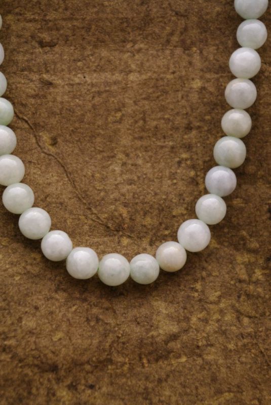 White Jade beads Necklaces 5