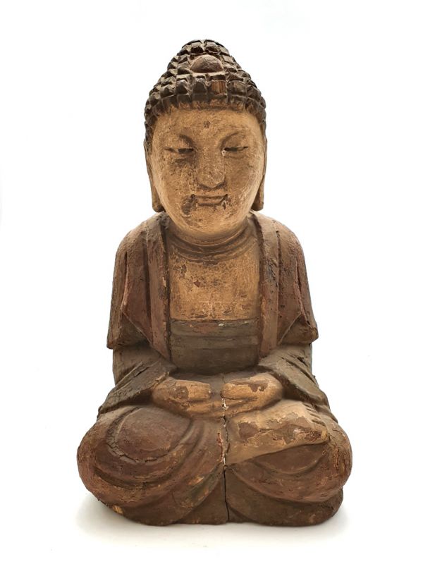 Wooden Buddha 1