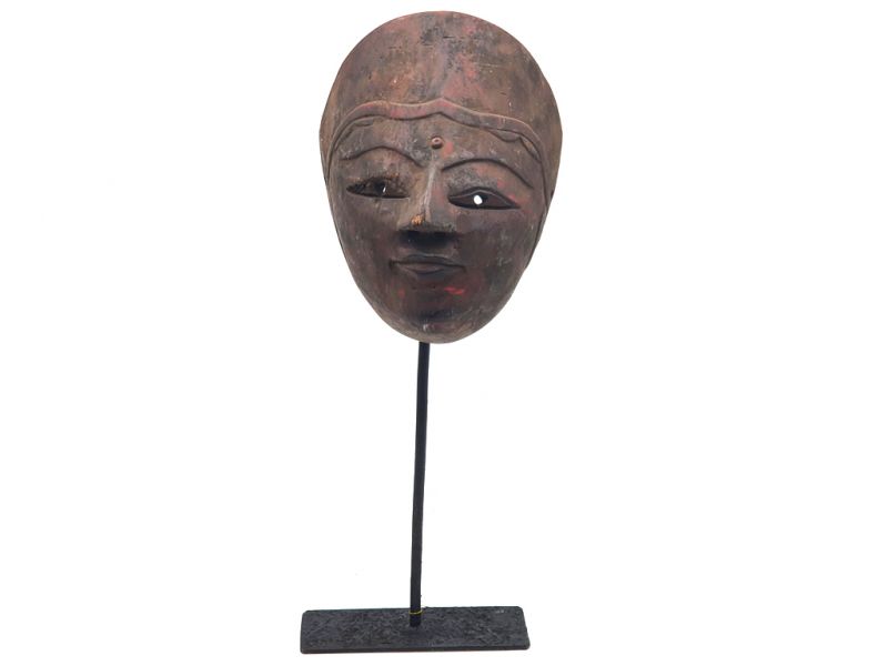 Wooden Indonesian Mask - Old Java mask 4