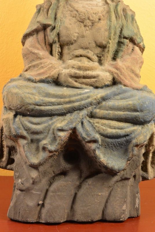 Wooden Small Statue Bodhisattva Samantabhadra 3