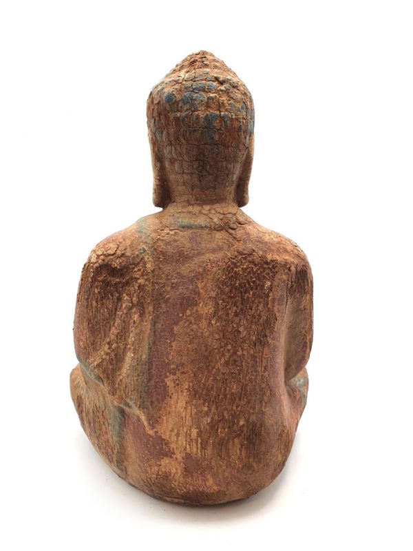 Wooden Small Statue Little Buddha 4