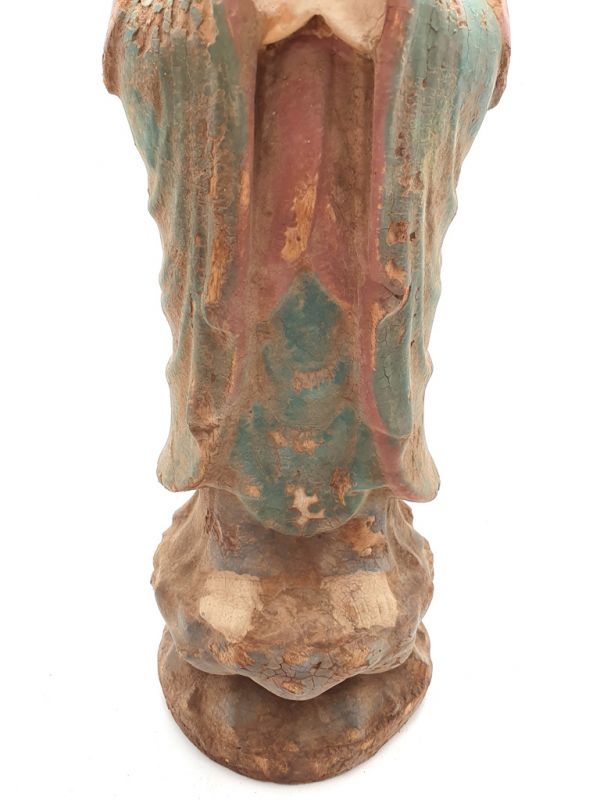 Wooden Small Statue Standing buddha 3