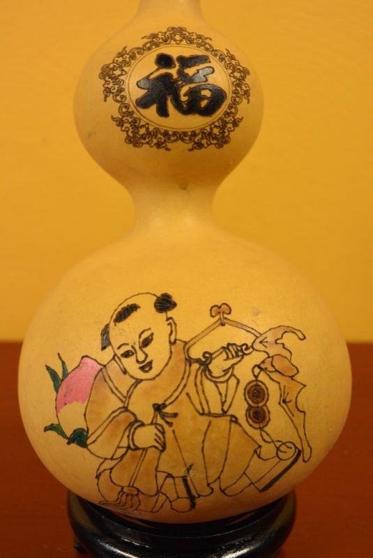 Wu Lou Calabash Feng Shui Chinesisches Kind 2