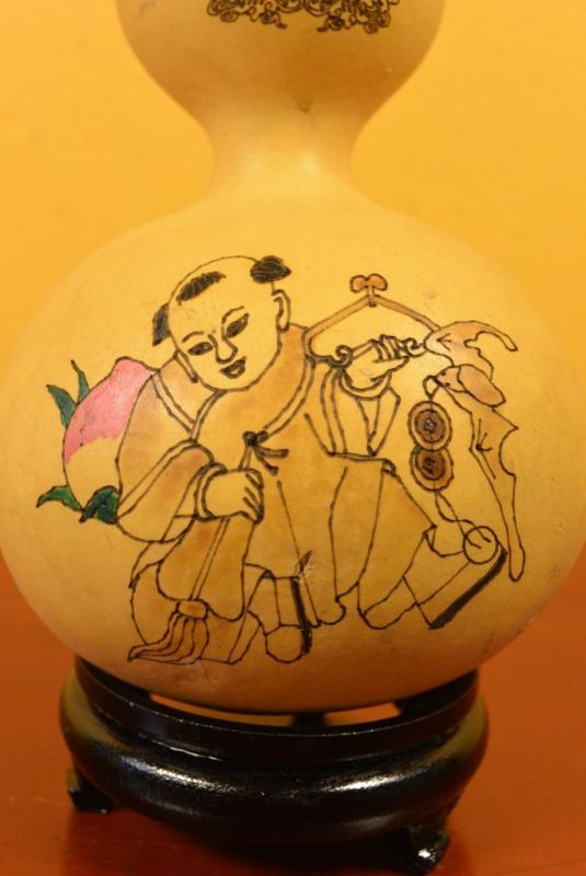 Wu Lou Calabash Feng Shui Chinesisches Kind 3