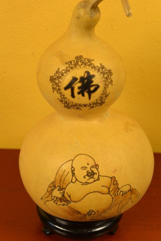 Wu Lou Calabash Feng Shui lachender Buddha 2