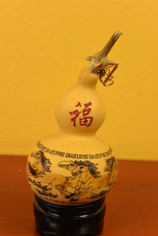 Wu Lou Calabash Feng Shui Pferde 3 2