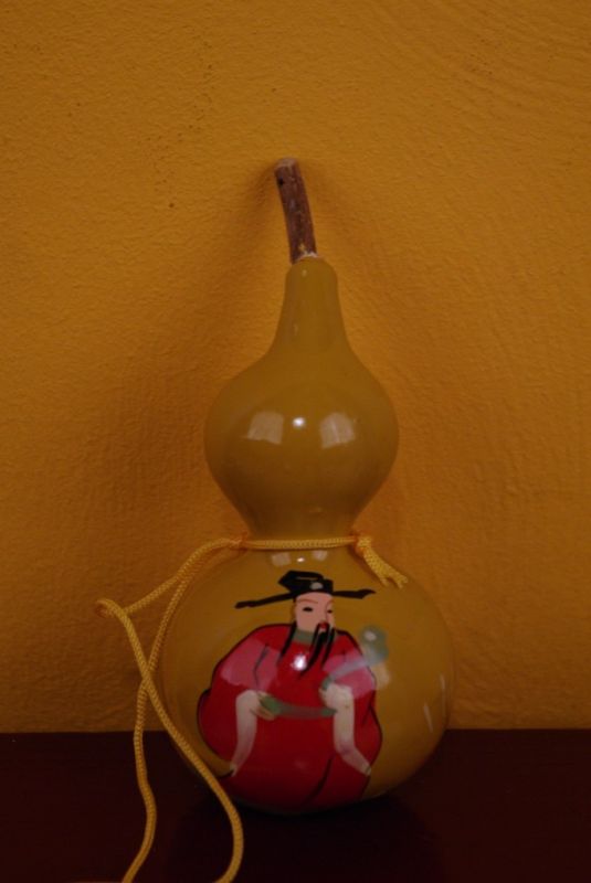 Wu Lou Calabaza Pintado a mano 1